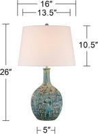 Modern Ceramic Table Lamp — 26" - View 4