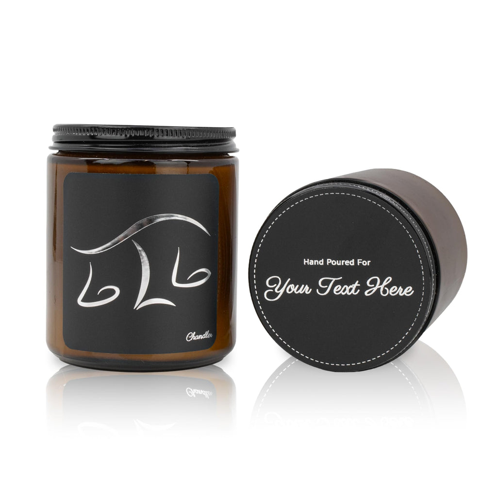 Scented Blue Soy Candle