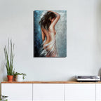 Modern Metal Framed Wall Art — 16" - View 5