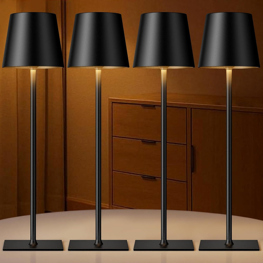 Cordless Black Desk Lamp — Black