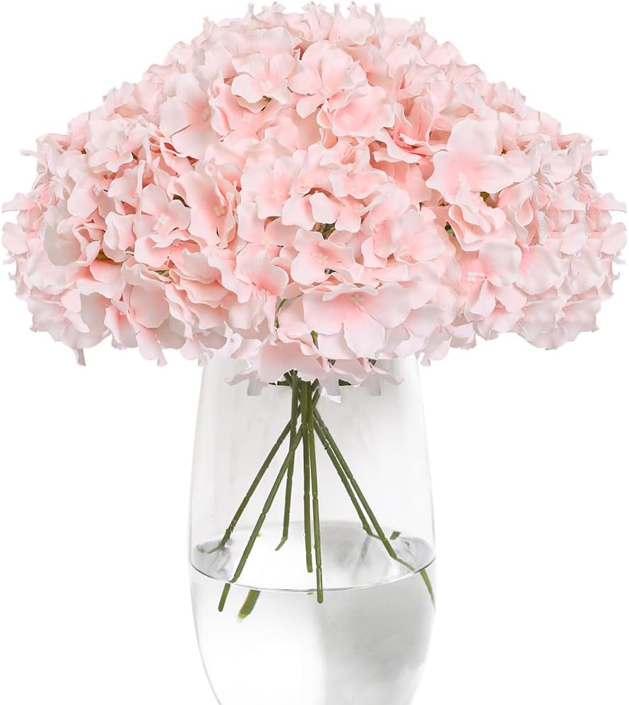 Black Artificial Flowers — Pink