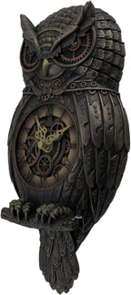 Antique Metal Wall Clock — 12.5" - View 5