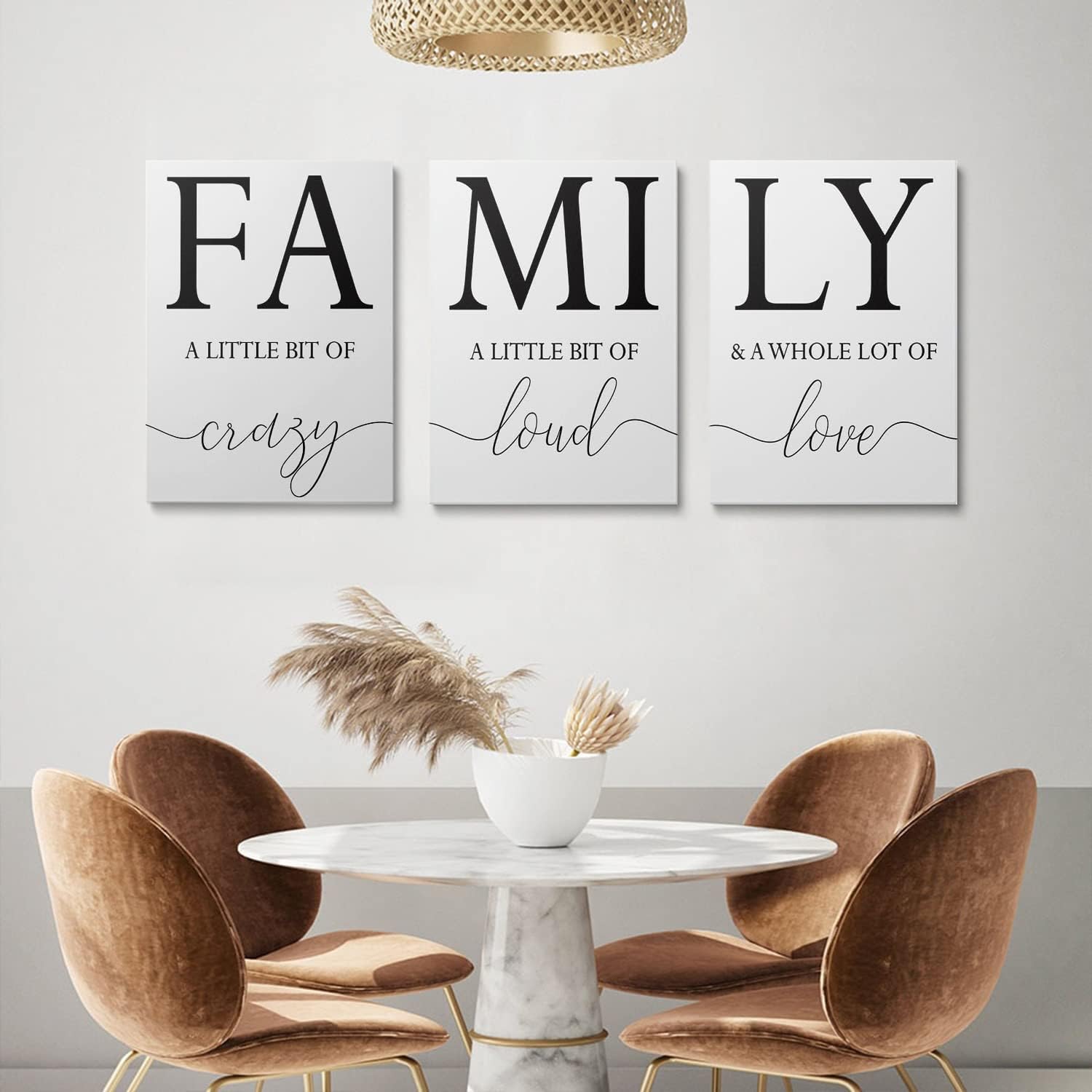 Framed Beige Wall Decor — 12" - View 3