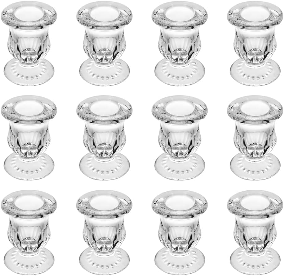 Luxe Glass Candle — Set of 6 — 12