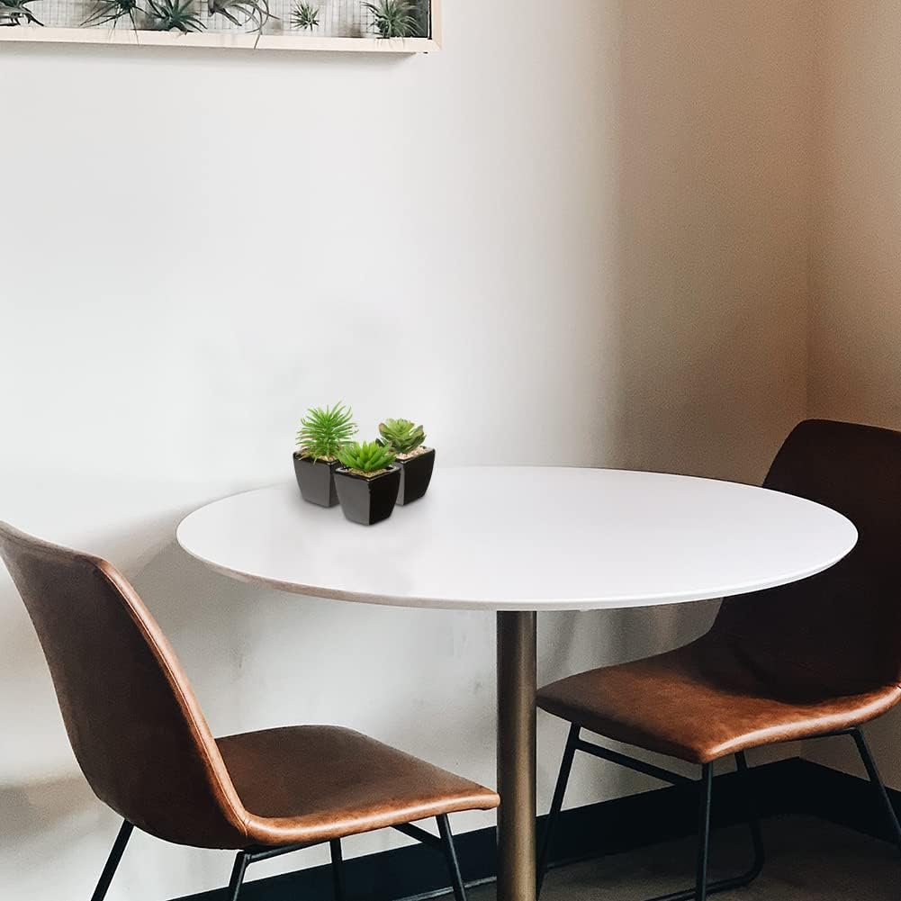 Modern Black Faux Succulent - View 7