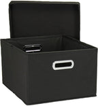 Black Storage Basket - View 4