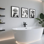 Framed Modern Black Wall Decor — 16" - View 3