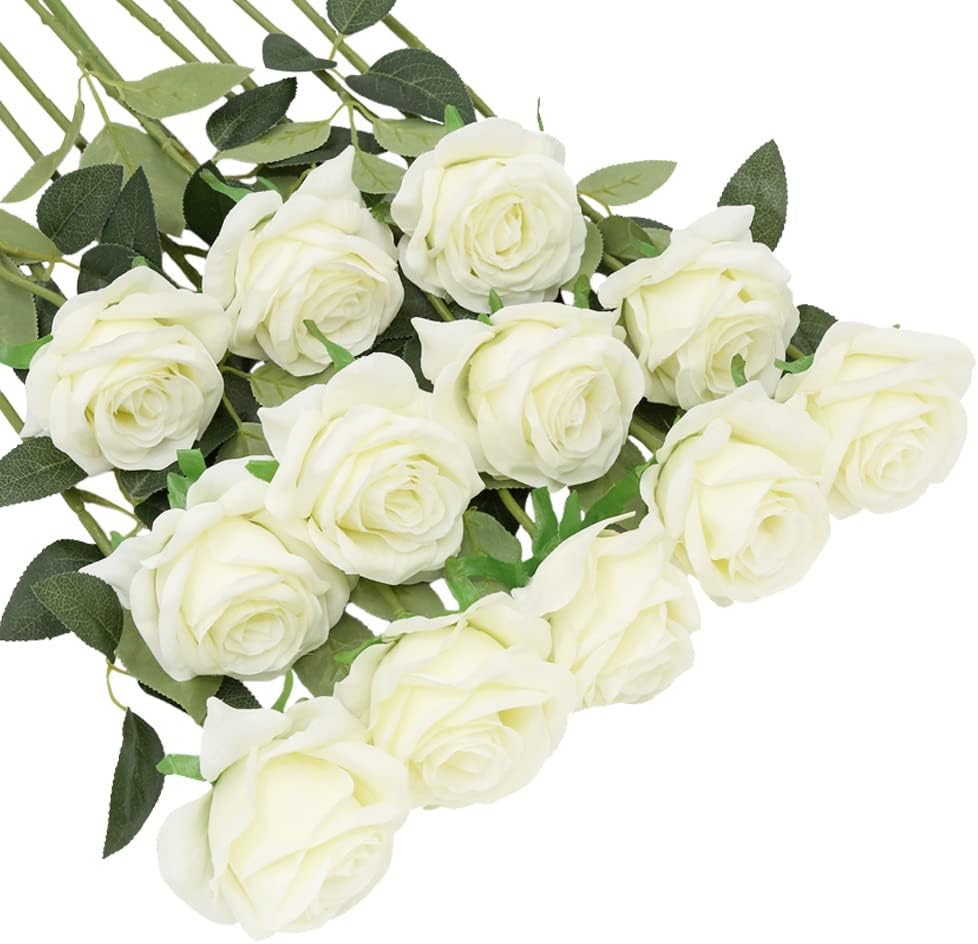 Gold Artificial Plant — Off White
