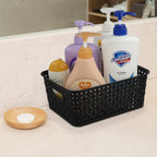 Boho Black Storage Basket - View 7
