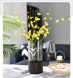 Boho Wood Flower Vase — 10" - View 7