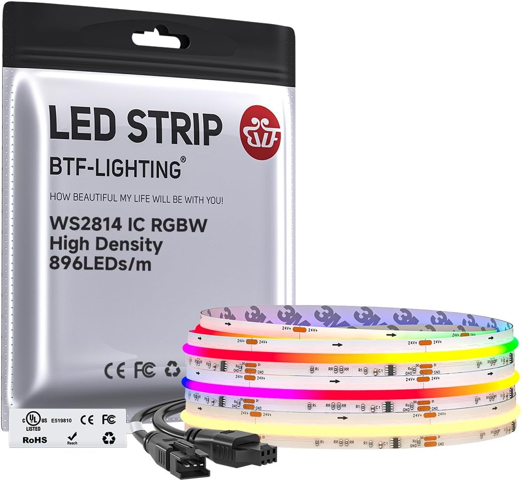 Smart Beige LED Strip Light — RGB+Warm White