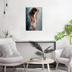 Modern Metal Framed Wall Art — 16" - View 4
