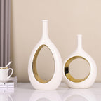 Farmhouse Beige Flower Vase - View 9