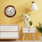 Black Wall Clock - View 8