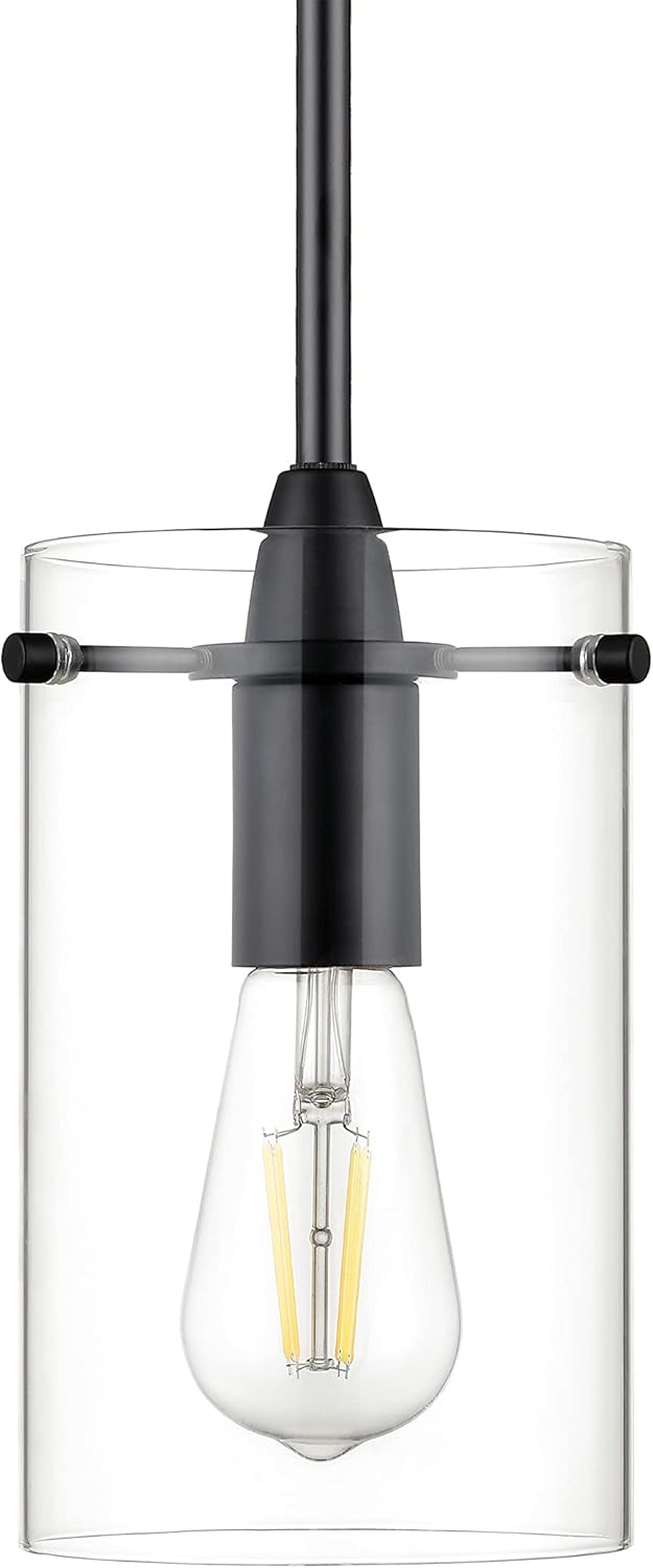 Black Pendant Light — Black