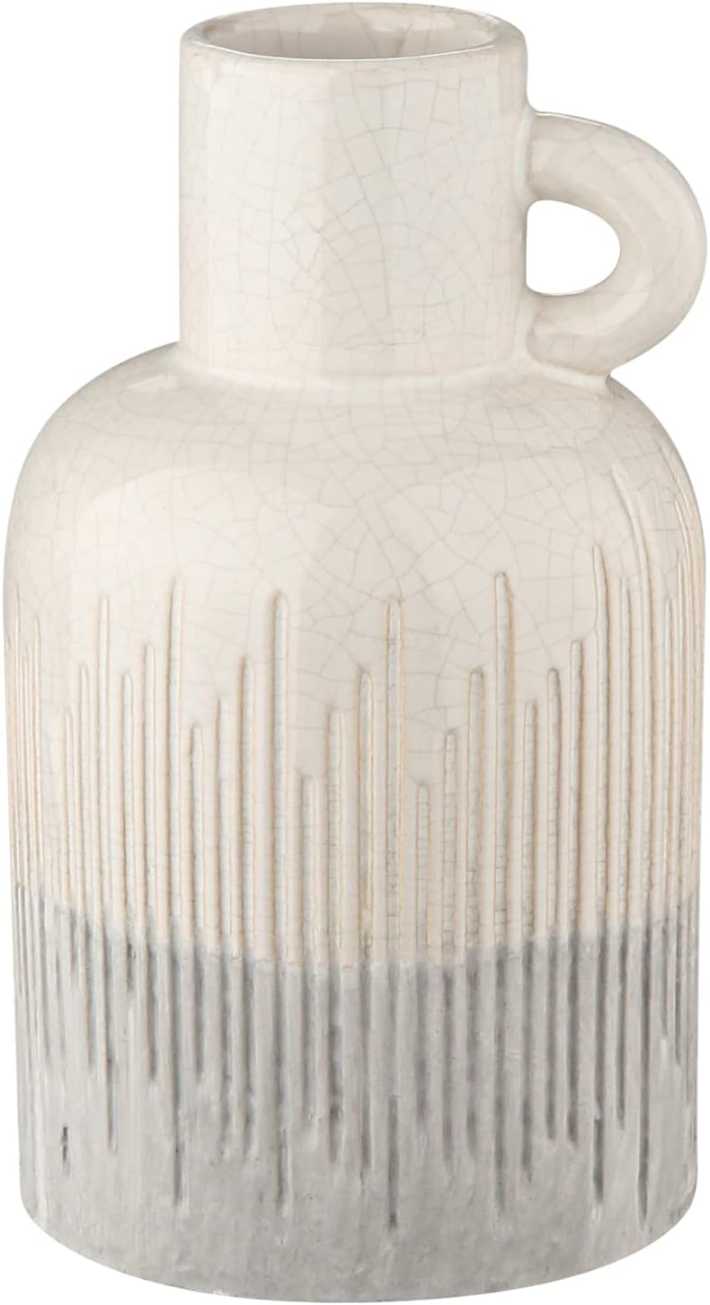 Boho Ceramic Flower Vase — 2" - View 8