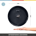 Vintage Mid-Century Wall Clock — 12.2" - View 2