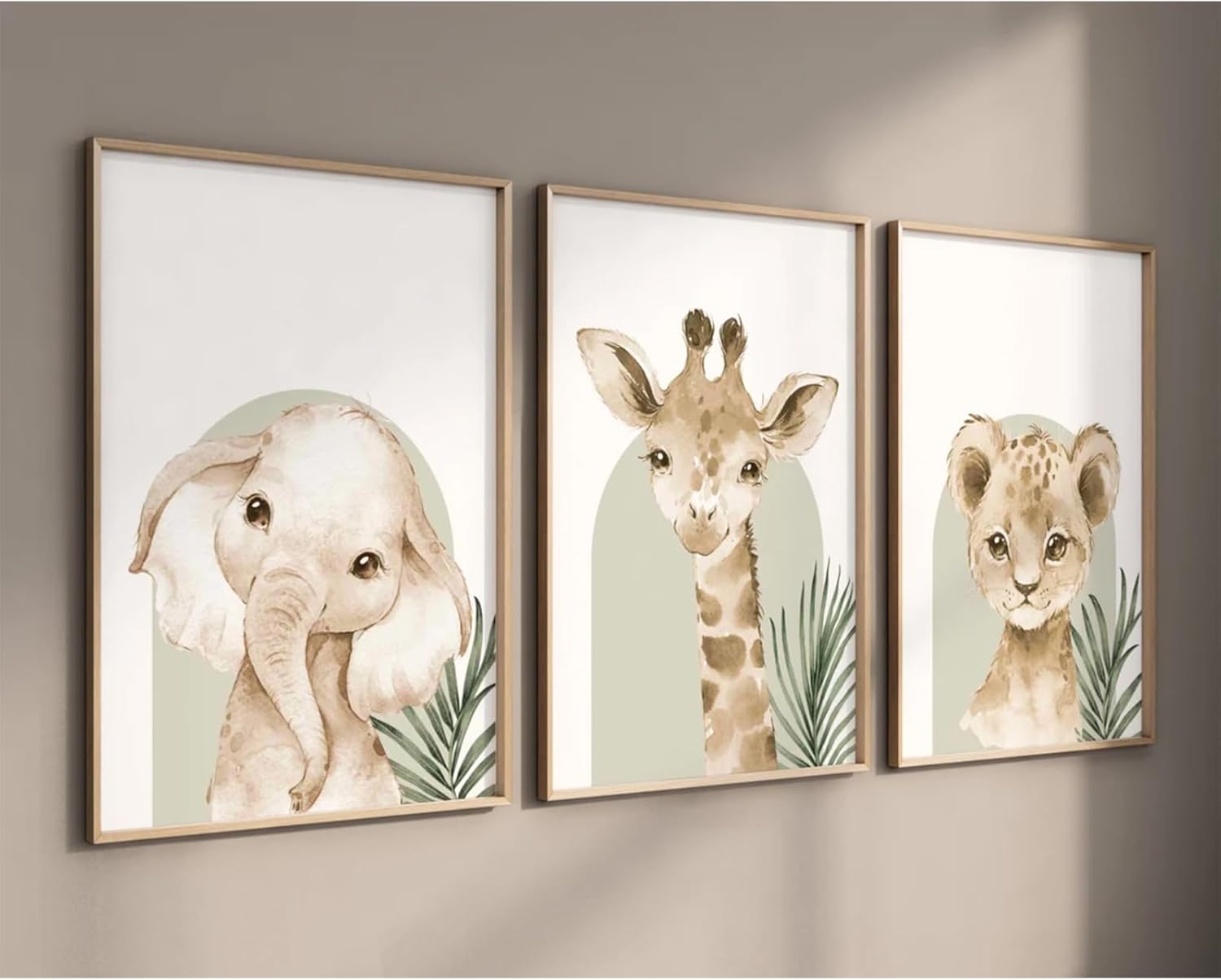 Framed Wood Canvas Wall Art — 12" — 16"x24" Unframed
