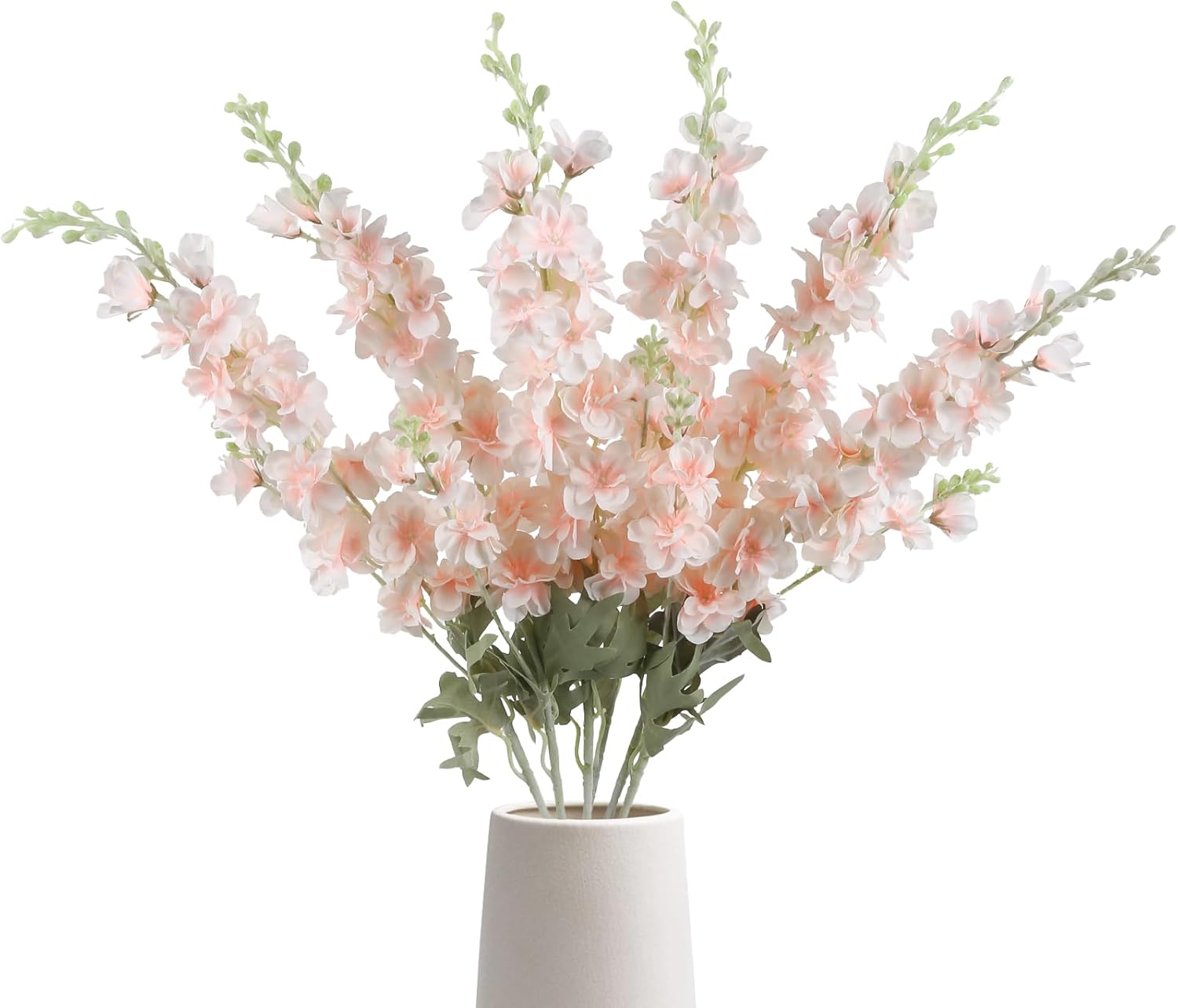 Blue Artificial Flowers — Peach