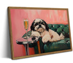 Framed Black Wall Decor — 16"