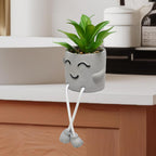 Grey Faux Plant - View 3