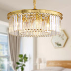 Luxe Black Chandelier — 22"