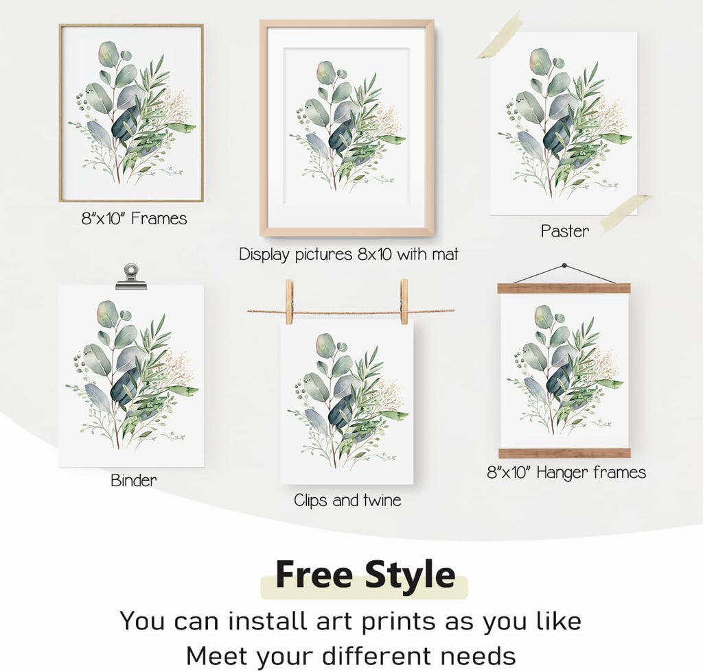 Unframed Farmhouse Black Wall Art — 10" - View 6