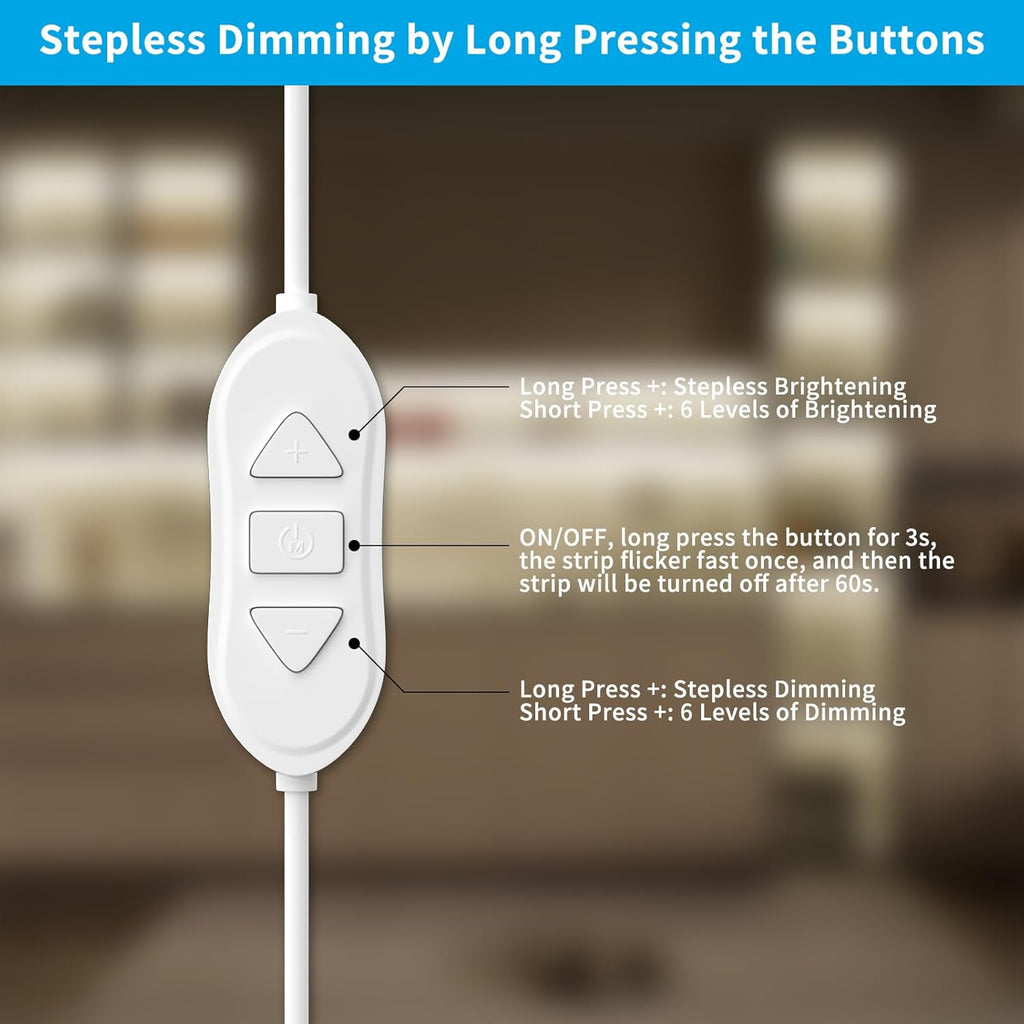 Dimmable Metal LED Strip Lights - View 3