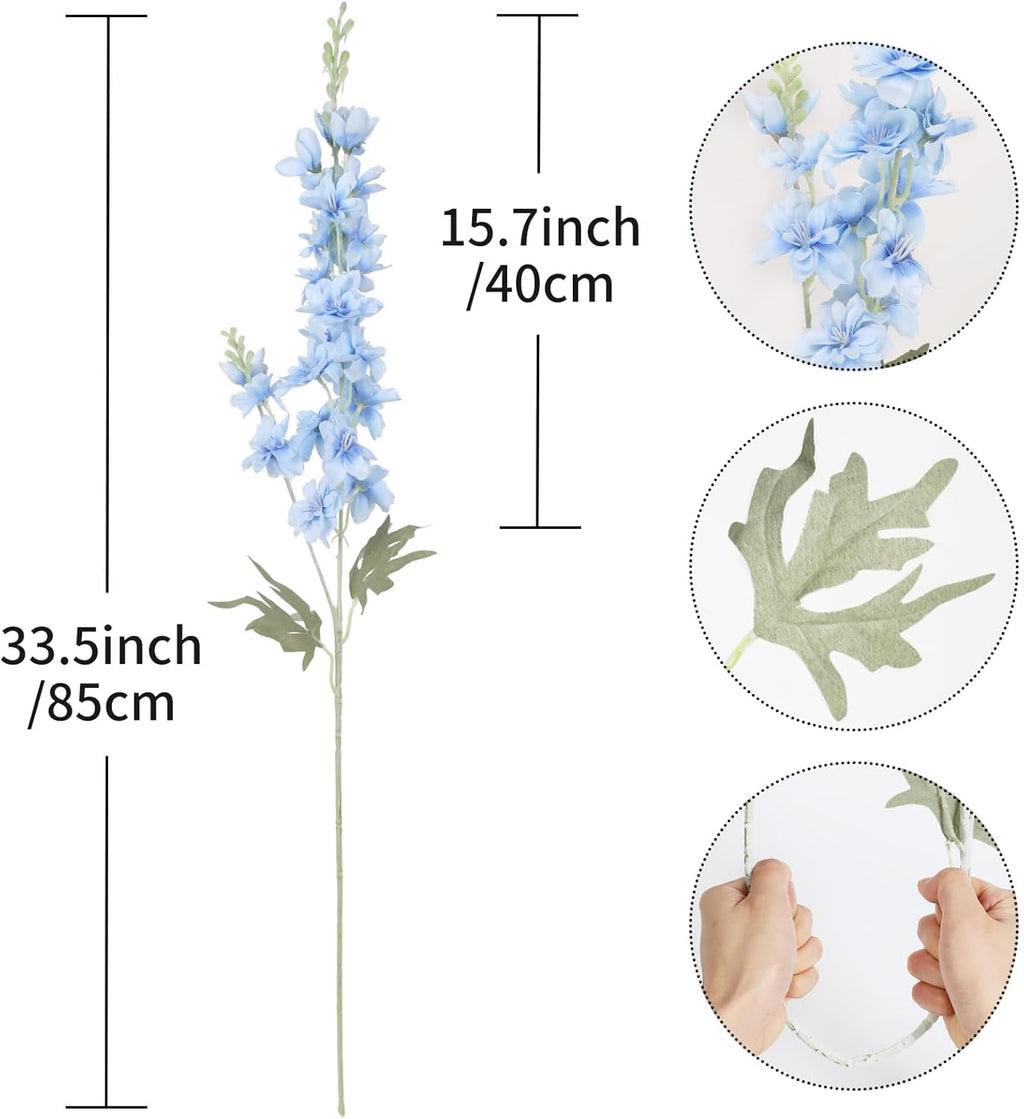 Blue Artificial Flowers - View 5