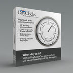 Brown Wall Clock — 10" - View 3