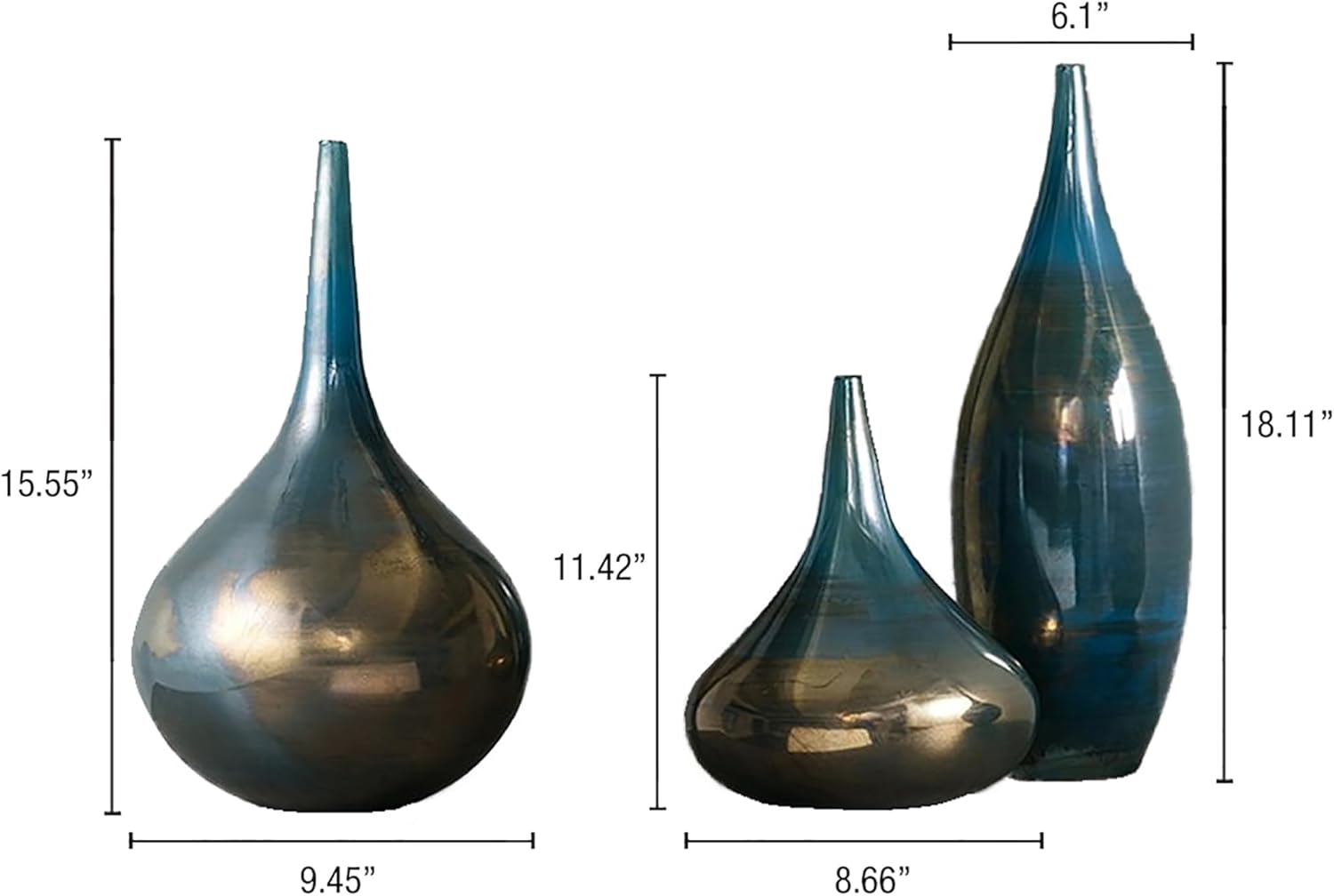 Ceramic Vase — Set of 3 - View 6