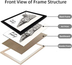 Framed Farmhouse Black Wall Decor — 8" - View 4