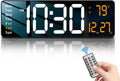 Modern Blue Wall Clock — 16" — 16 INCH