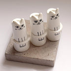 Ceramic Flower Vase — Set of 3 - View 4