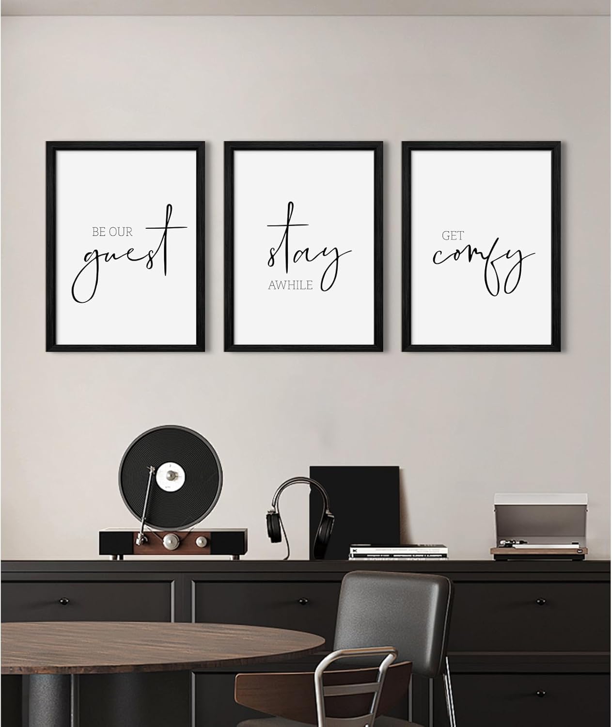 Framed Modern Wood Wall Decor — 16" - View 3