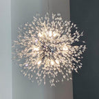 Round Luxe Gold Chandelier — 16-Light — 12-light