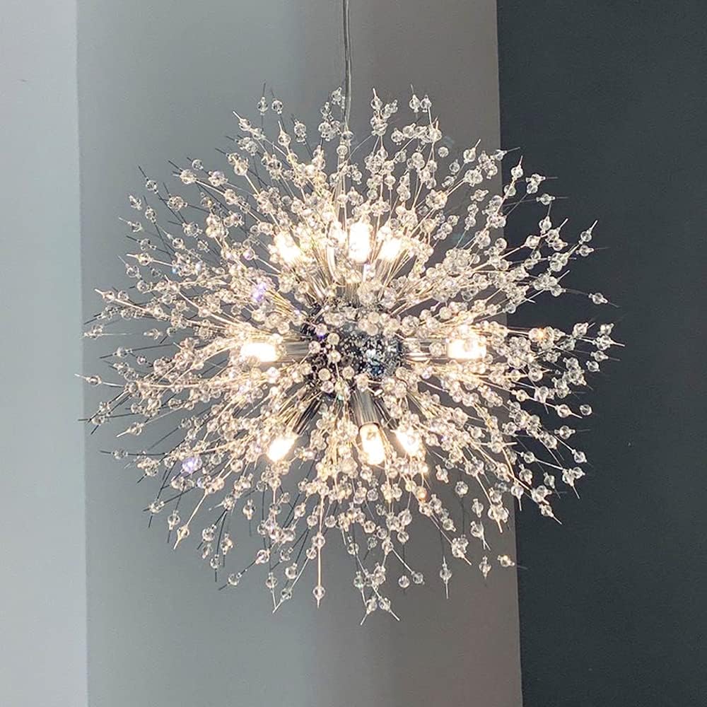 Round Luxe Gold Chandelier — 16-Light — 12-light