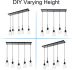 Black Chandelier — 5-Light - View 4