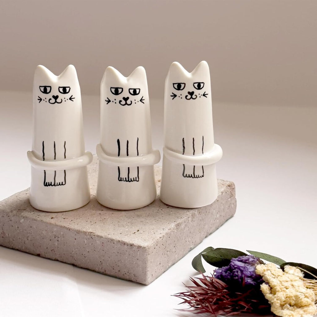 Ceramic Flower Vase — Set of 3 - View 5