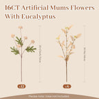 Beige Artificial Flowers - View 3