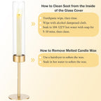 Luxe Glass Candle — Set of 3 - View 6