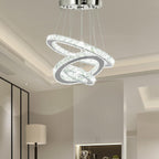 Adjustable Luxe Metal Chandelier - View 5