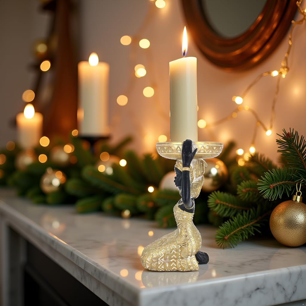 Luxe Black Candle - View 8