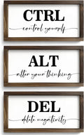 Framed Farmhouse Black Wall Decor — 6" — 6"x12"x3