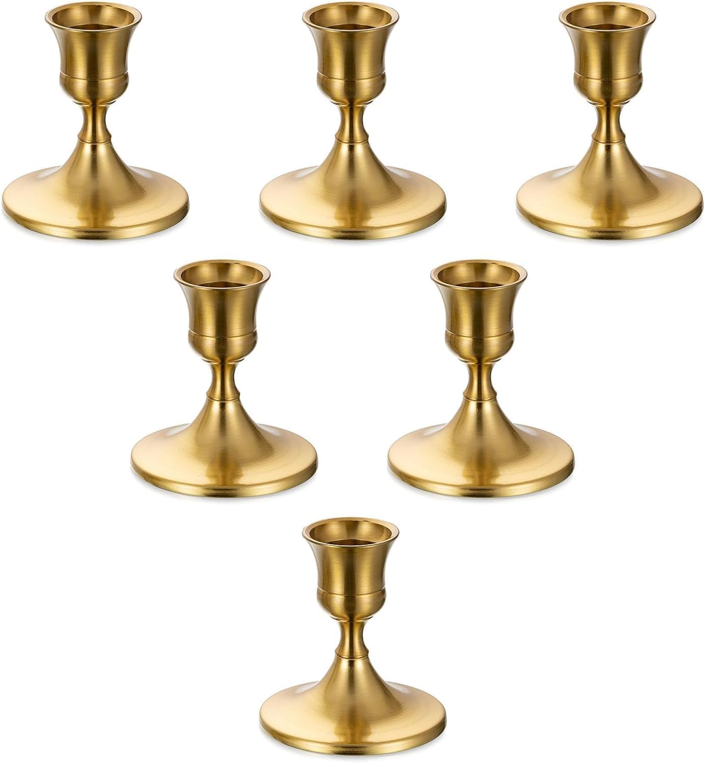 Luxe Gold Candle — 6 pcs