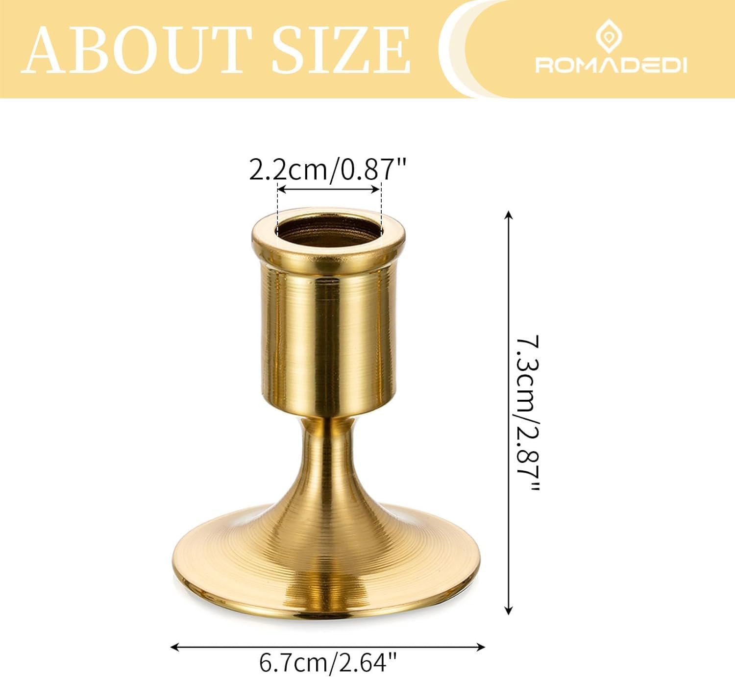 Luxe Gold Candle - View 5