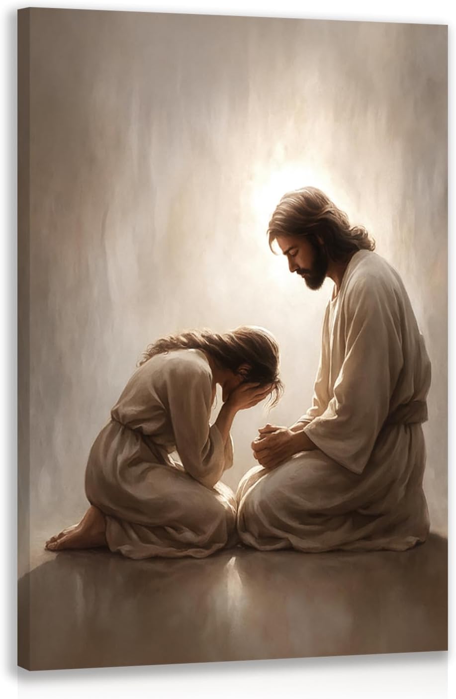 Framed Metal Wall Decor — 16" — JesusConfession