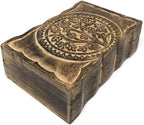 Hand-Carved Wood Home Decor — 6" - View 5