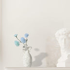 Modern Black Flower Vase — 7" - View 4