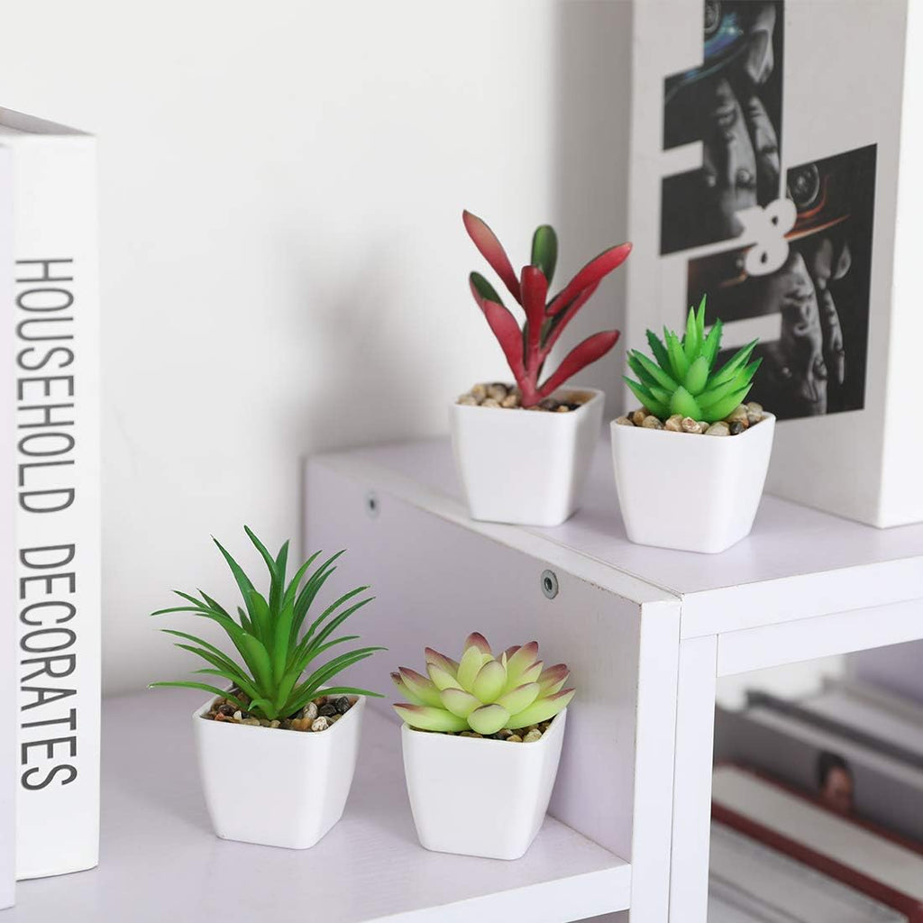 Ceramic Artificial Plant — Set of 6 - View 2